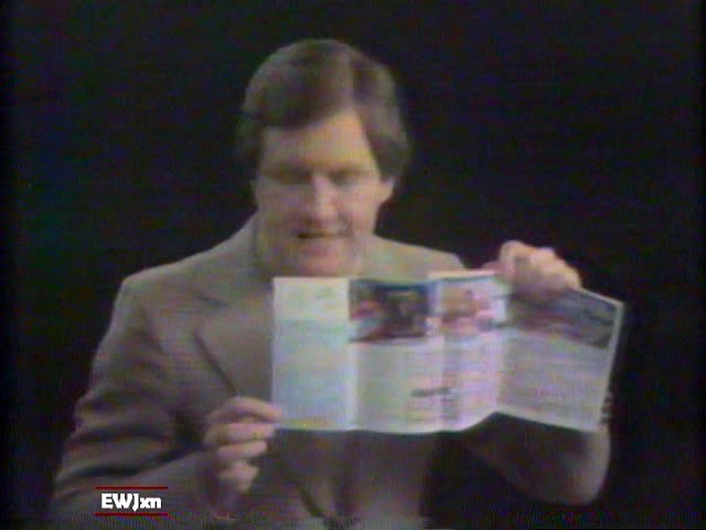 Frame from the 1978 Columbia Record and Tape Club Secret Gold Box TV commercial